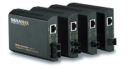 Signamax™ 1000BaseT to 1000BaseLX Media Converter, SC/SM, 10 km Span